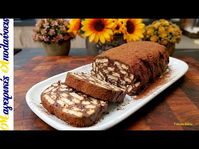🍫 Chocolate Biscuit Log 😋 The Budget-Friendly Dessert We Grew Up With!