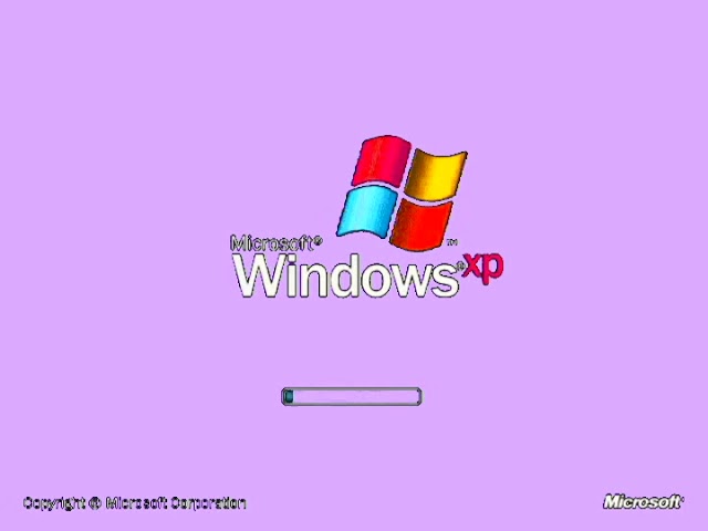 Windows XP Boot Screen And Startup Sound With A Compilation Of 120 V&A-Based Effects