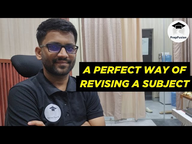 🔥Revision Strategy for GATE || Himanshu Agarwal || PrepFusion