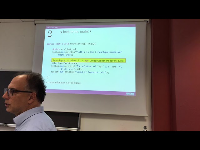 JfH101 - A little more complete implementation of the linear equation solver