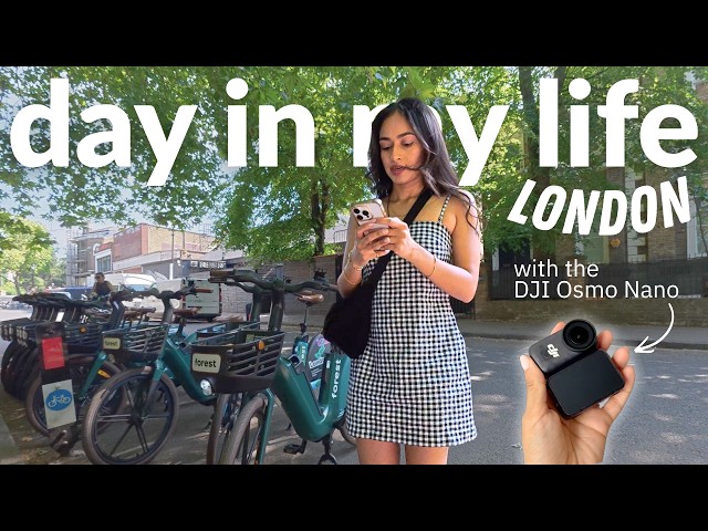 London Vlog | WFH in Tech, Hyde Park ft. DJI Osmo Nano
