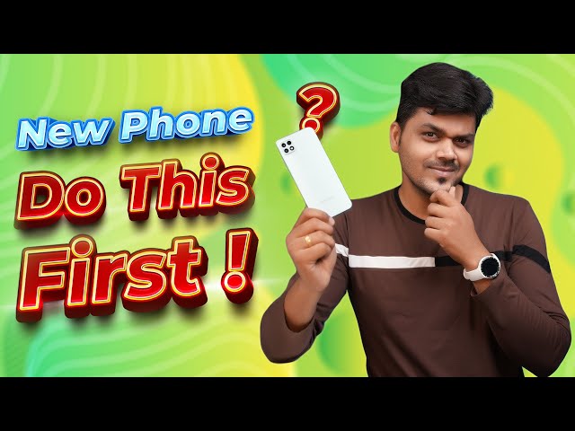 புதிய SmartPhone-ல் செய்யவேண்டிய 10 விஷயங்கள்!🔥🔥  10 Things To Do With New SmartPhone!! 😲