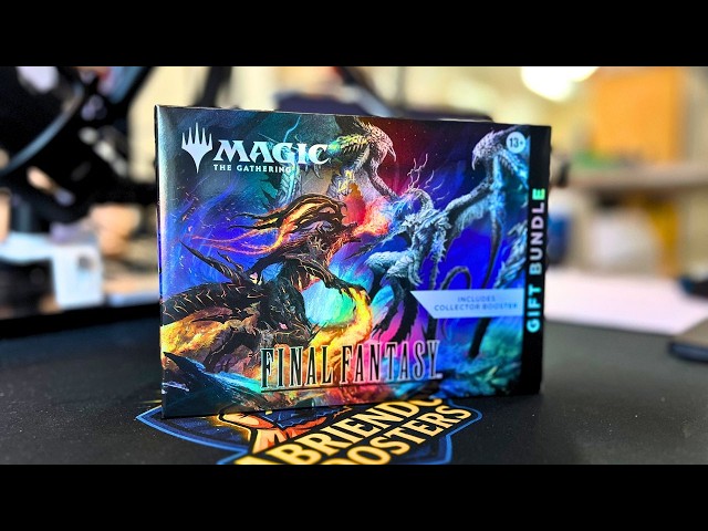 We opened a Final Fantasy gift bundle and it's... | Magic: The Gathering
