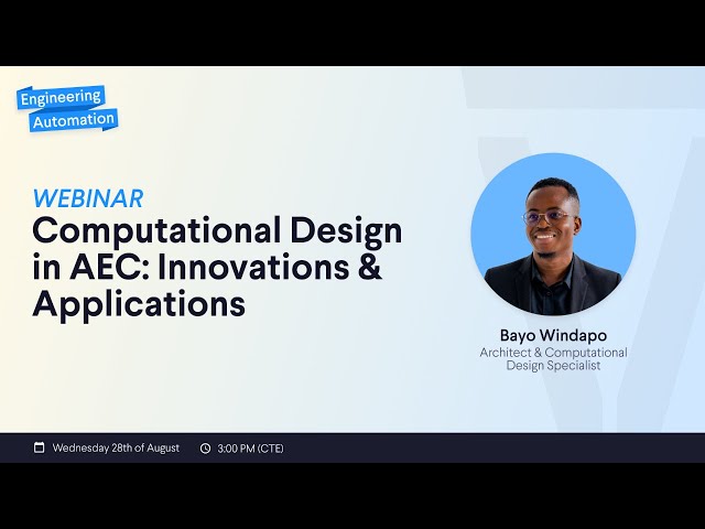 Computational Design in AEC: Innovations and Applications