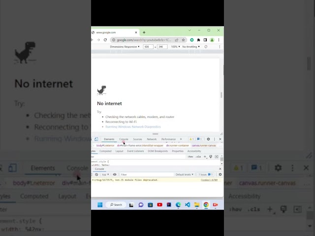 Hack 😮😮 Chrome Dinosaur game|| #shorts #programming #codeprogramming #hacking