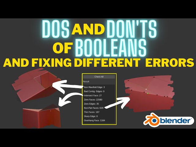 Boolean Dos & Donts and Fixing Issues