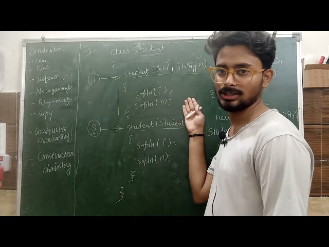 Part 1:  Java OOPs Concepts || Constructors