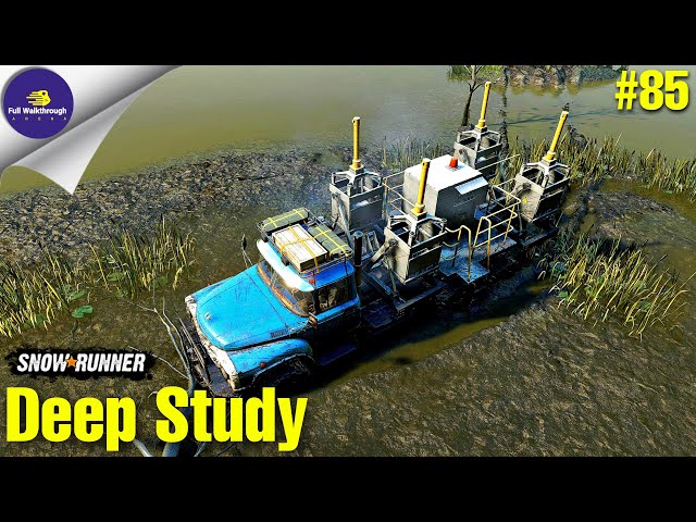 Deep Study - SNOWRUNNER | Season 8 | Full Gameplay Walkthrough (no commentary)