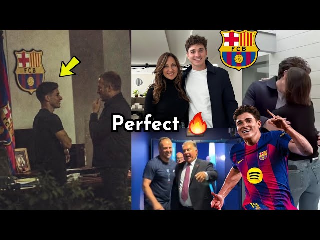 ✅️صحيح 🔥!! تم تأكيد عرض برشلونة لضم جوليان ألفاريز!! أتلتيكو مدريد في موقف محرج