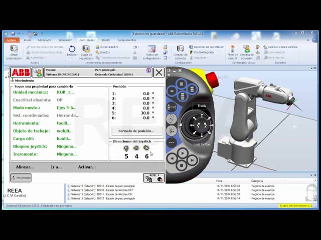 RobotStudio: Programming and configuration with FlexPendant (I)