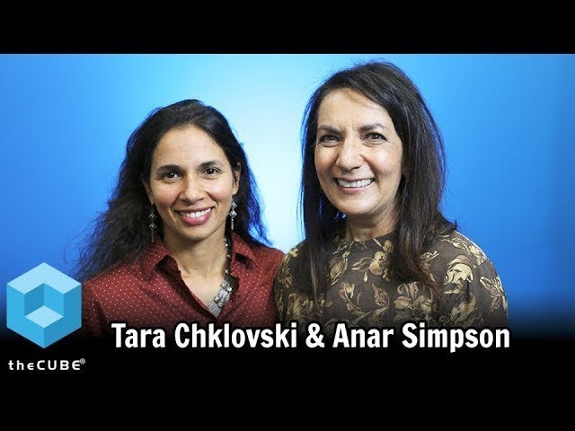 Tara Chklovski, Iridescent & Anar Simpson, Technovation | Girls in Tech | CUBE Conversation Aug 2017