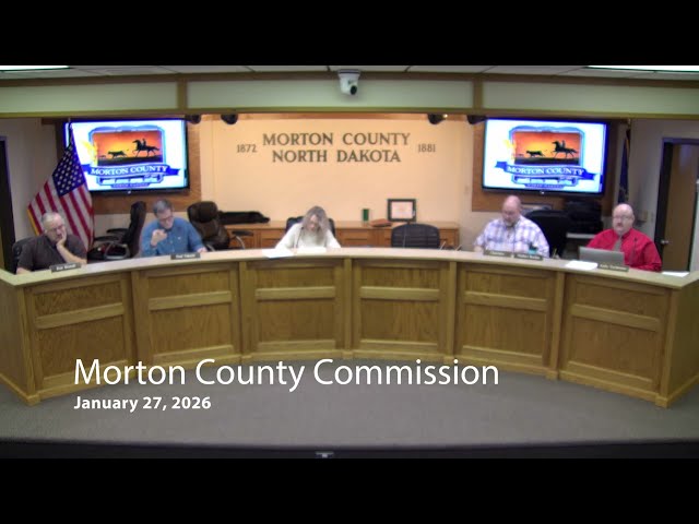 Morton County Commission 2026-01-27