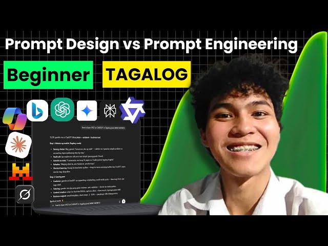 Module 1.2: Prompt Design vs Prompt Engineering (Tagalog Tutorial for Freelancers)