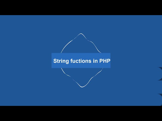 String Function in PHP