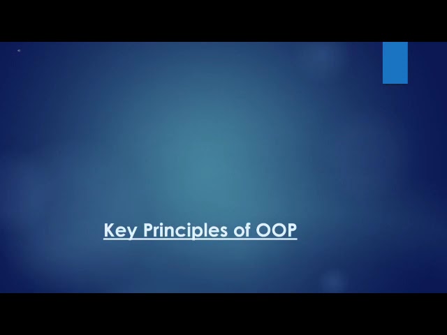 Evolution from procedural programming to object oriented programming (oops)