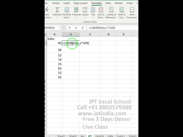 LAMBDA   Part -1 #SHORTS #excelcourse  #macros #vba #excel #mis #msexcel #iptindia