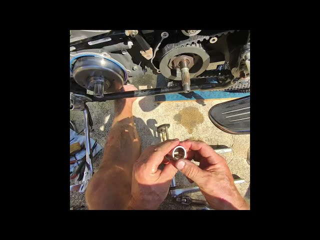 How to remove and install Harley transmission main shaft bearing race 11/6/2025