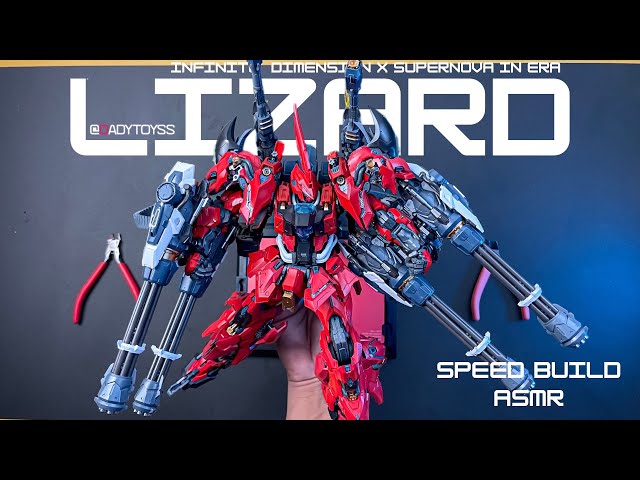INFINITE DIMENSION X SUPERNOVA IN ERA + RMD LIZARD | SPEED BUILD ASMR | 1:100 | FULL BUILD