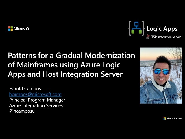 07- Gradual Modernization of Mainframes using Azure Logic Apps #mainframe #azure #hybridcloud