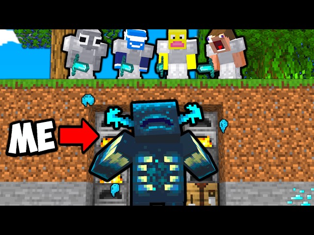 Minecraft Manhunt, But I Can SHAPESHIFT...
