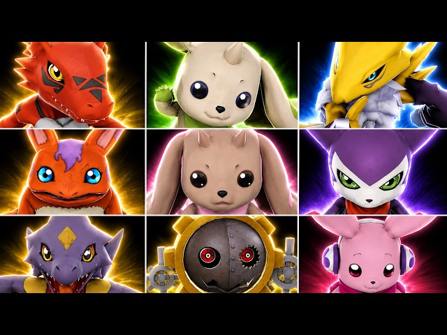 Digimon Tamers All Main Evolutions 4k