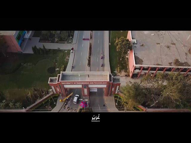 BEAUTIFUL UET LAHORE AERIAL DRONE FOOTAGE