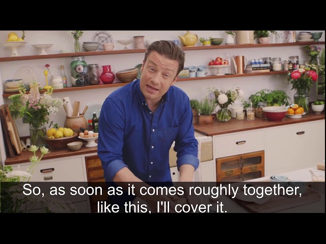 Scone Recipe with Subtitles in English / Receita de Scone c/ legenda em Inglês