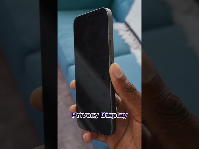 Xiaomi’s Privacy Display #xiaomi #xiaomi18promax #shorts