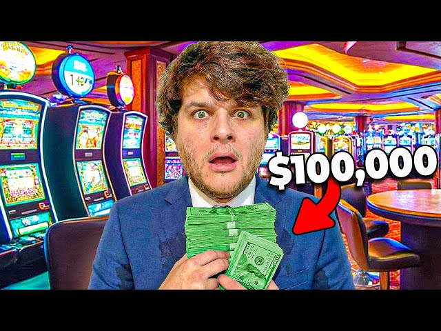 I'M DOING THE BIGGEST GAMBLING TRIP OF MY LIFE ($100,000)