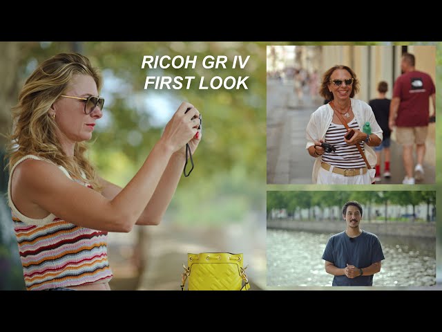 Photographers test the RICOH GR IV on the streets of Rome