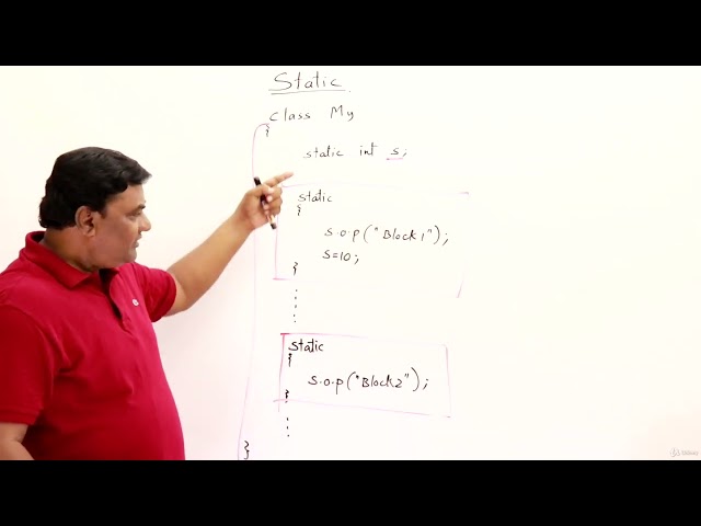 Lecture 16.3 : Static Blocks — [Abdul Bari] Java Course