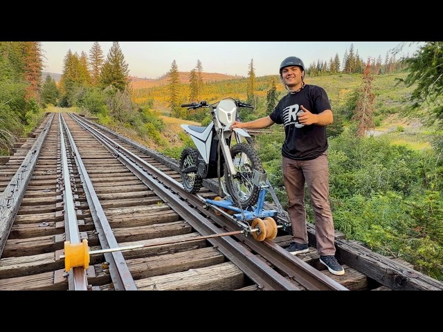 I Build an E-Bike for Abandoned Railroads!