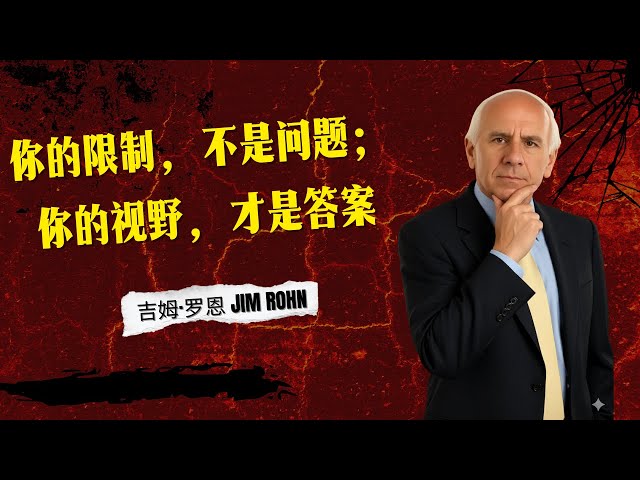 你的限制不是问题 你的视野才是答案｜ 吉姆·罗恩 Jim Rohn