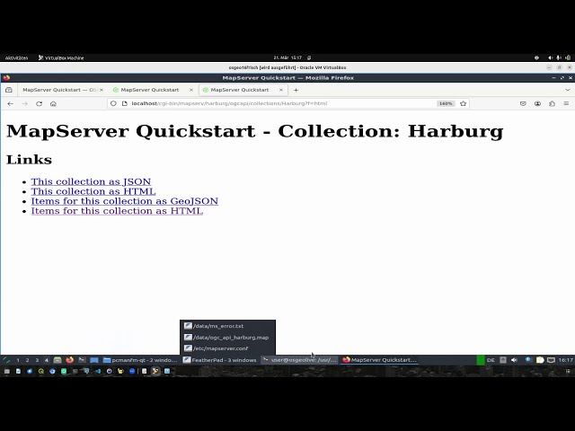 FOSSGIS 2024 OGC API: Features mit MapServer