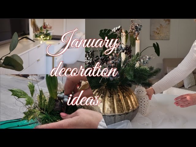 After Christmas home refresh ❄️ January Decorating idee | Simple inspirations #home