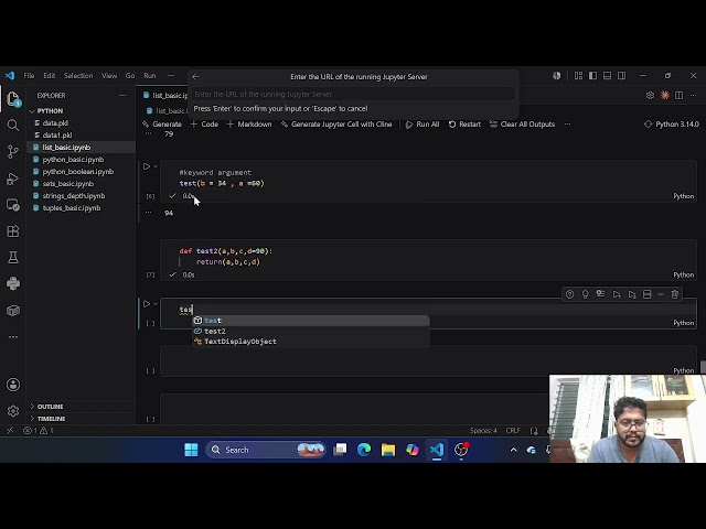 Python Postional/keyword/Default Args