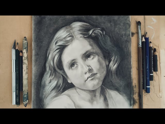 How to Build a Portrait Structure with Charcoal | Beginner Drawing Tutorial