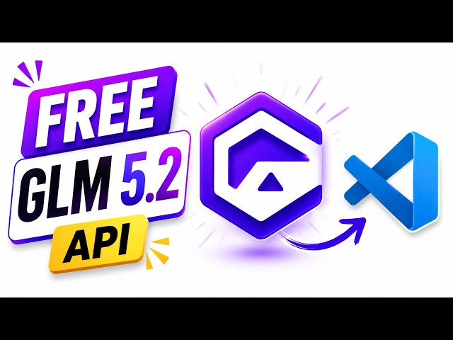FREE GLM 5.2 API for VS Code 🤯 (Full Setup Guide)