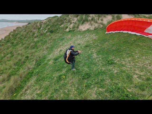Paraglider chase with Neo 2