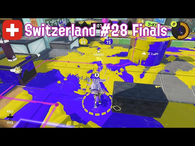 Switzerland #28 Finals (Splatoon 3 Tower Control)