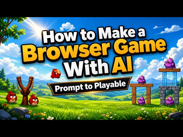 How to Make a Browser Game With AI - Prompt to Playable in One Sitting