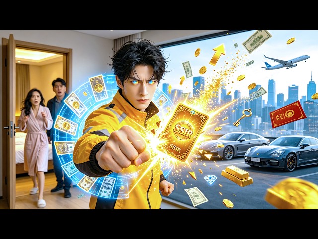 Catching His Cheating Wife, a Delivery Boy Unlocked a Gacha System and Made 500 Million!