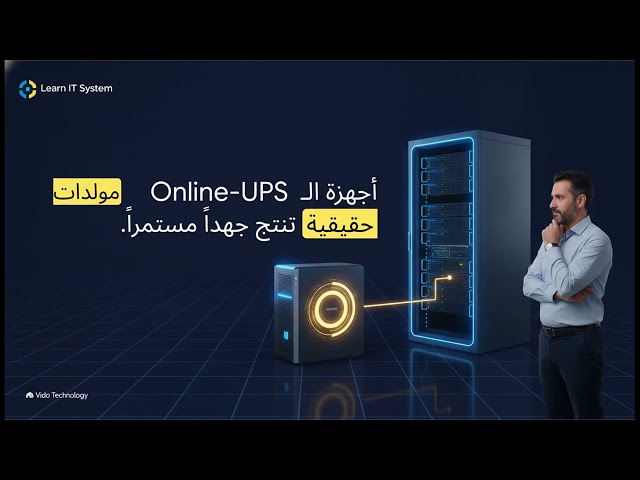 لغز غرفة الخوادم - UPS-USV