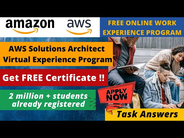 AWS Launched Free Internship Program | Solutions Architect | Free Certificate | All Task Answers