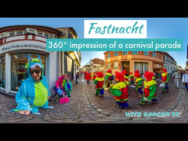 Fastnacht - 360° impressions of a carnival parade