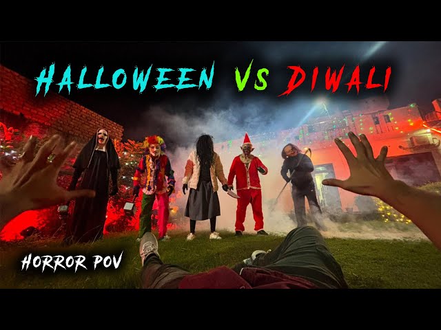 Serbian Dancing Lady Crashes Halloween Party | Horror POV | Flyingmeenaboi