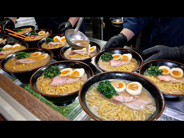 Increíble ramen japonés que ganó el primer lugar en Japón: comida callejera coreana