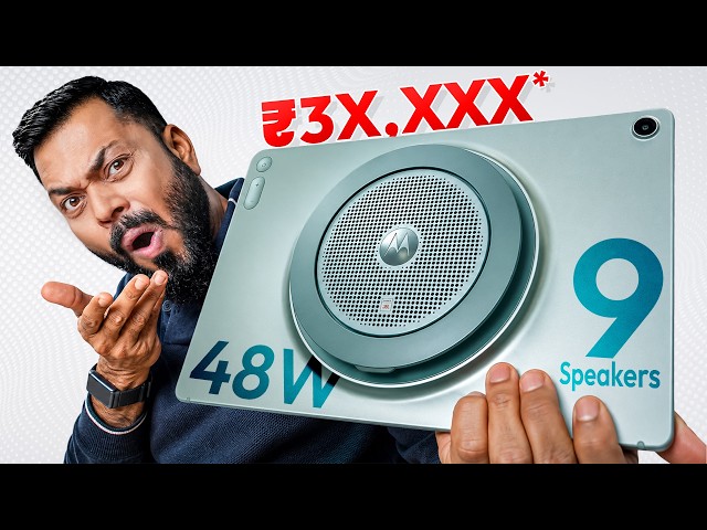 moto Pad 70 Groove Unboxing & Quick Review⚡48W JBL Speakers, 2.5K 120Hz @₹33,999*!