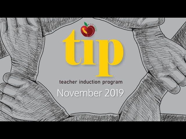 Teacher Induction Program (TIP) #4 - Work-Based Learning and Data