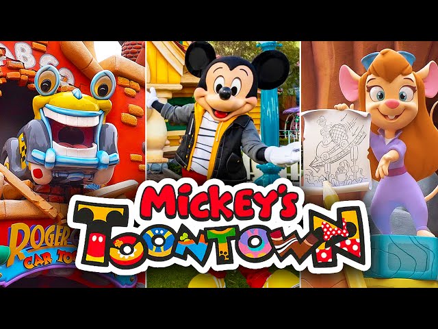 Mickey's Toontown Reopening Tour at Disneyland Park 2023 - Walkthrough & Rides [4K POV]